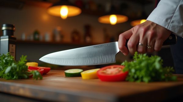 Pourquoi choisir un bon couteau de chef pour vos préparations culinaires ?