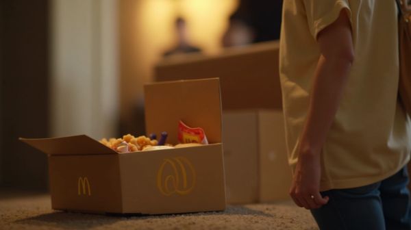 Recevez votre McDonald's en un rien de temps chez vous